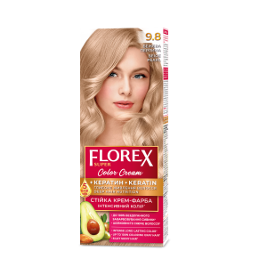 Plaukų dažai FLOREX 9.8 (rausvas perlas)